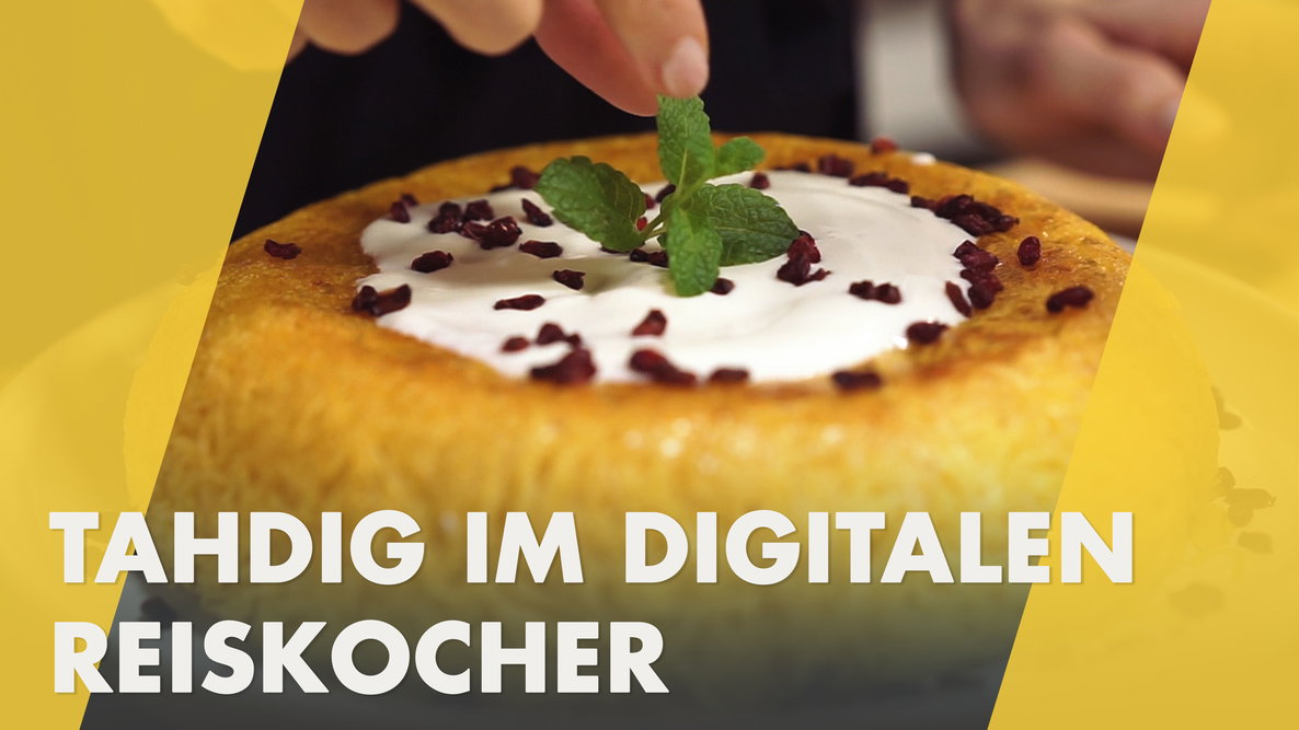 Tahdig im Digitalen Reiskocher